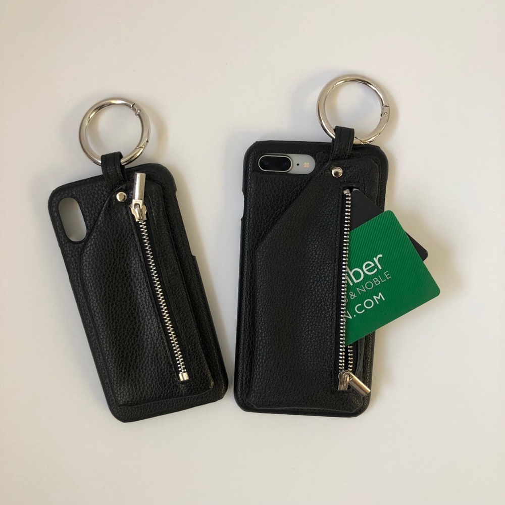 iPhone Case with Zipper Pocket